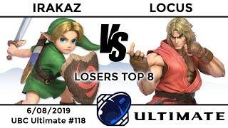 UBC Ultimate #118: LR4 - Irakaz (Young Link) vs TGS|Locus (Ken)