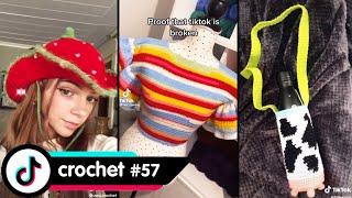 TIKTOK CROCHET AND KNITTING FASHION COMPILATION #57 - Peachtok