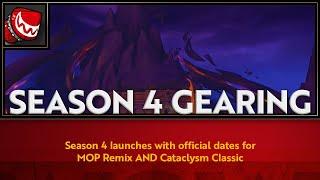 How to Gear in Season 4, Class Reworks in War Within, and MOP Remix Launch Date!