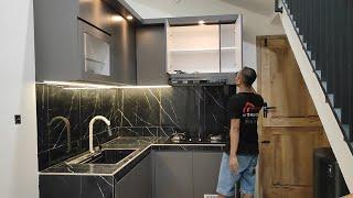 Kitchen Set Modern Minimalist | Kitchen Cabinets Build