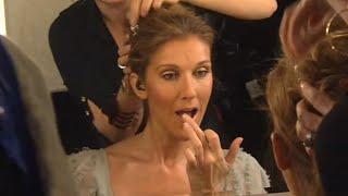 Take A Look At The Fast-Paced Outfit Change Of Céline Dion For “My Heart Will Go On”! (2007)