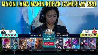 BUSSETT INI COACH GEEK FAM PAKE SKENARIO EVOS VS RRQ ZAMAN M1 ?!? RRQ SENA VS GEEK FAM JR GAME 6