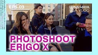 LUNA MAYA PHOTOSHOOT DI ROOF TOP W/ ERIGO X #LunaUSAvlog