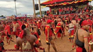 ATRAKSI PASUKAN MERAH KABUPATEN MELAWI/TBBR(TARIU BORNEO BANGKULE RAJAKNG)