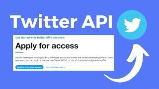 How to connect to Twitter API 2021 | #1 REGISTER