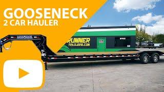 Load Trail Gooseneck Car Hauler Trailer | 7 Ton | 8.5x36