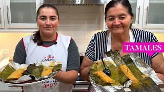 Haz tamales de pollo salvadoreños  de la **MANERA MAS FACIL** 