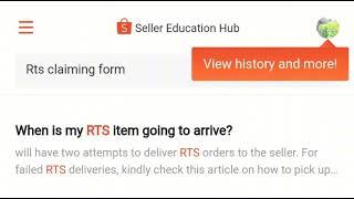 Easy way to refund shopee RTS