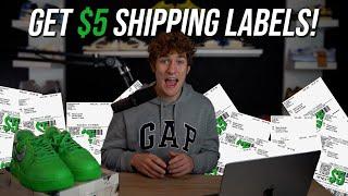 YOU CAN GET $5 SHIPPING LABELS!