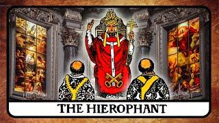 THE HIEROPHANT Tarot Card Explained  V Tarot School  Meaning, Secrets, Reversed, Reading 