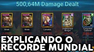 RECORDE MUNDIAL DE CHEFE DE CLAN by VictorTES| Raid Shadow Legends