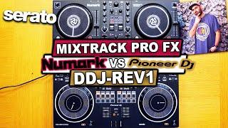 Pioneer DJ DDJ-REV1 vs Numark Mixtrack Pro FX - Which Serato controller is best for you? #TheRatcave