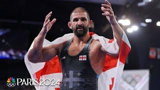 Georgia's Geno Petriashvili wins men's freestyle 125kg gold | Paris Olympics | NBC Sports