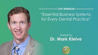 Pankey Webinar: Essential Business Systems for Every Dental Practice