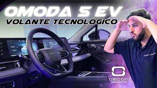 OMODA 5 EV  ¡EL VOLANTE MÁS FUTURISTA! 