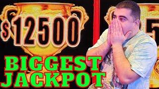 My BIGGEST JACKPOT On Dollar Lightning Link Slot