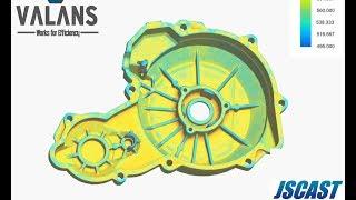 High Pressure Die Casting Simulation | Solidification Simulation | JSCAST