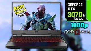 RTX 3070 Ti Laptop | Acer Nitro 5 2022 | God of War | 1080p