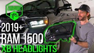 19+ RAM 1500 XB LED Projector Headlights by Morimoto