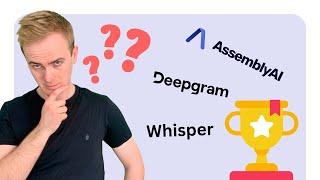 OpenAI Whisper vs AssemblyAI vs Deepgram  The Ultimate Transcription API Showdown for 2024