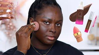 FRESH FACE No Makeup Look with Beauty Blender Skin Tint (Review and 8Hrs Wear Test) | Ohemaa