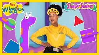 Learning Shapes with Tsehay Wiggle 🟨 Shape Snakes | The Wiggles