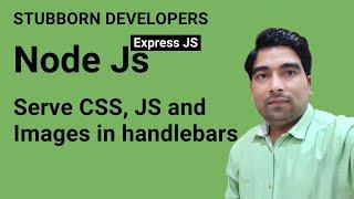 Serve CSS  JS and Images Files in Express JS | Use Middleware in Express | express.static in Node.js