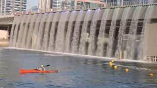Dubai Water Canal With Auto sensor Water Fall