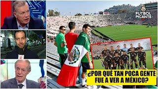 LA GENTE ABANDONÓ A MÉXICO. Rose Bowl, casi vacío y poca venta para juego vs CANADÁ | Futbol Picante