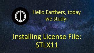 Activating STK License File for STLX11