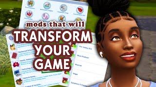 30+ sims 4 mods that will TRANSFORM YOUR GAME!!