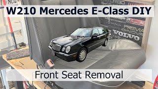 W210 Mercedes-Benz E-Class Front Seat Removal (1996-2002)