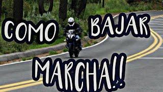 SITUACIONES EN MOTO!! // #2 Cómo bajar marchas por Rich Olic