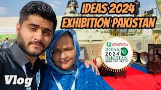 IDEAS 2024 EXHIBITION PAKISTAN  | ARMS FOR PEACE #vlog