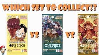 Which One Piece Set to Invest in (Collect)!? OP-07 or OP-08 or PRB-01? (One Piece TCG News)