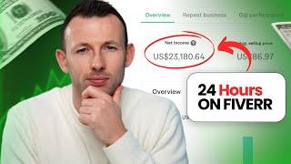 How Much I Earn In 24hrs as a Freelance Fiverr Seller | REAL RESULTS