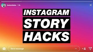 INSTAGRAM STORY HACKS (2018) // Secret GIFs, Highlight Covers from Camera Roll, and more!