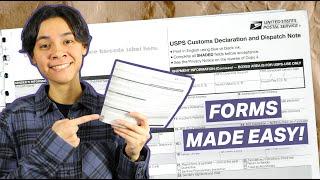 How to Fill Out a USPS Customs Form (Customs Declaration and Dispatch Note)