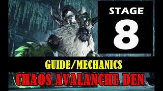 [Blade & Soul] Chaos Avalanche Den (YETI CAVE ) GUIDE/ MECHANICS EXPLAINED -STAGE 8 (2023)