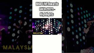 Highlights of BIGO LIVE Awards GALA 2022 #bigolive #gala #virtualreality #booongo