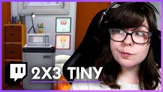 Building a 2x3 Micro Home in the Sims 4! (Streamed 01/19/20)