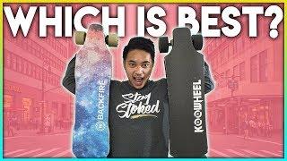 Backfire 2 VS Koowheel Onyx Gen 2 | Cheap Electric Skateboard Comparison (2018)