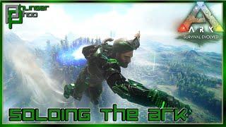 SOLO - ALPHA OVERSEER and Tek Cave! Soloing the Ark S5E194