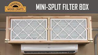 MINI SPLIT FILTER BOX