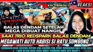 V-League] | Play-Off | Kompilasi Spike Kemenangan Megawati Pertiwi Red Sparks vs Pink Spiders