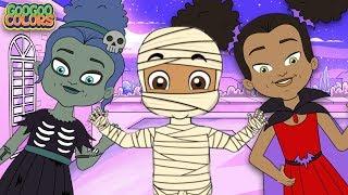 Hi I Am Mummy! Goo Goo Colors Cartoon Whats Your Name Halloween Song