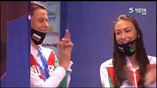 Group Bulgaria 5 Ribbons Final European Championships Varna 2021