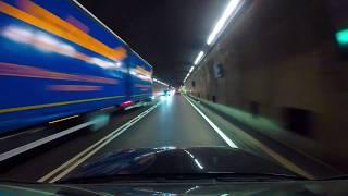 The longest Road Tunnel in the Alps Gotthard 4K