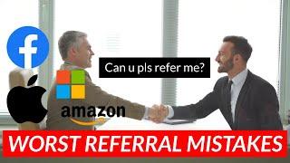 Job referrals: How NOT to ask for one