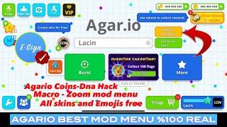 AGAR.IO MOD MENU - IOS MACRO & ZOOM️